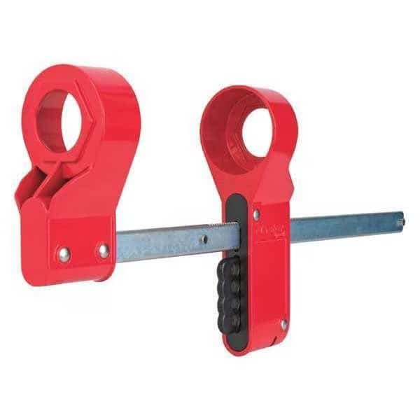 Blind Flange Lockout, 3-1/2 to 12 in Pipe