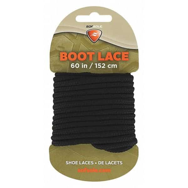 Shoe Laces, 60" L, Polyester, Bl, PR