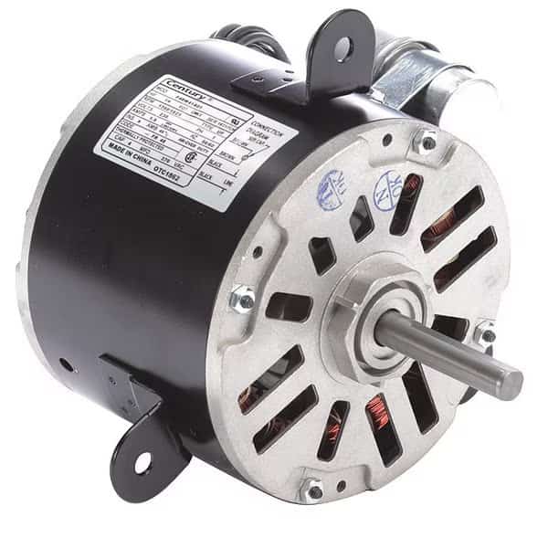 Permanent Split Capacitor OEM Replacement Motor, 1/4 HP, 48Y Frame, 230V AC Voltage, Century, Mfr#: OTC1862