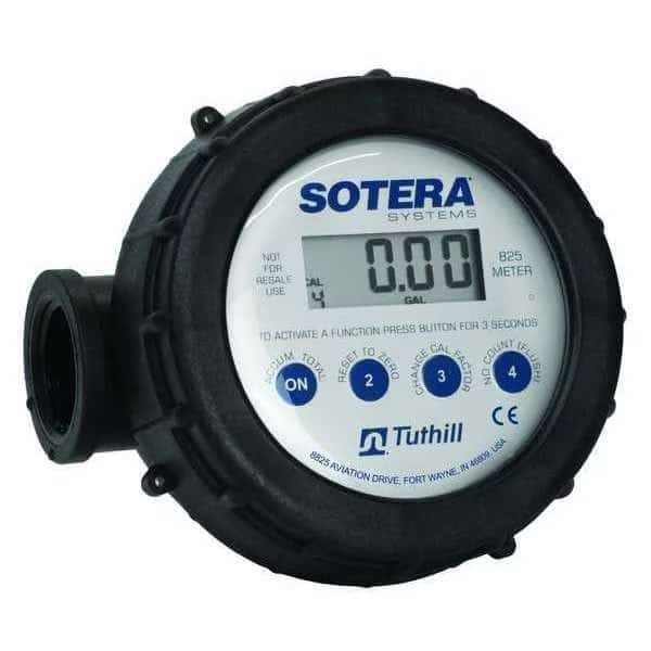 Flowmeter, 100 PSI, 20 GPM, 1 in.