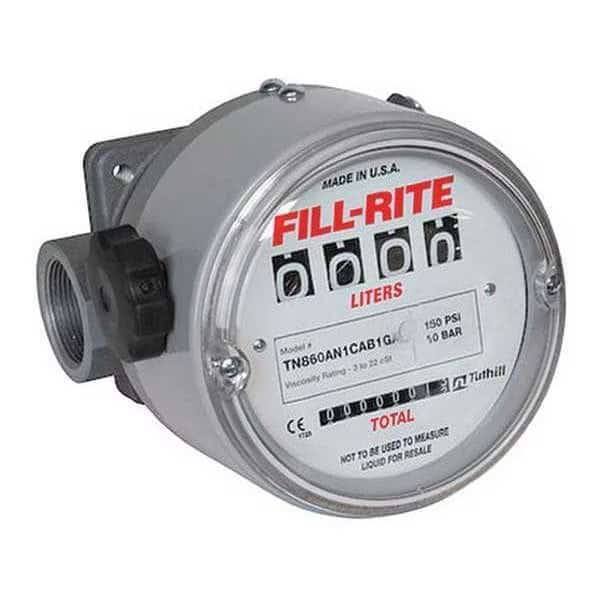 Flowmeter, 150 PSI, 1-1/2 in., 100 SSU