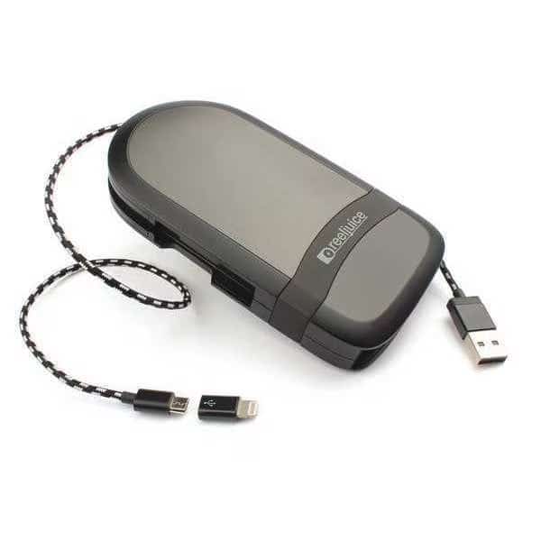 Portable Power Charger USB, Reeljuice 3X