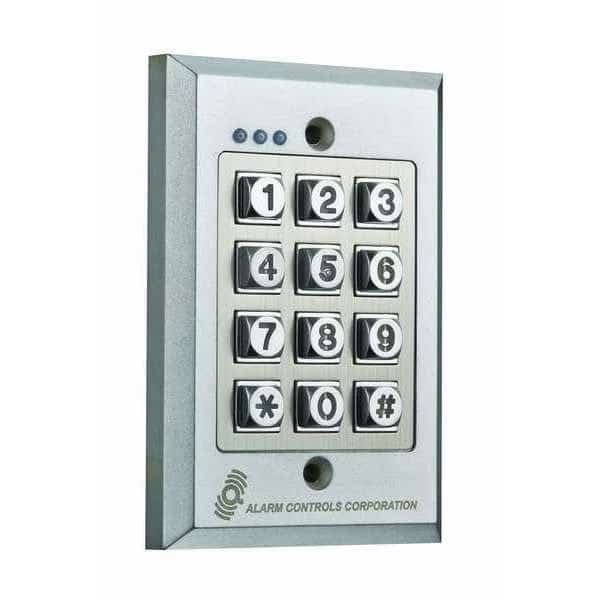 Access Control Keypad, 4-3/4in H x 2in D