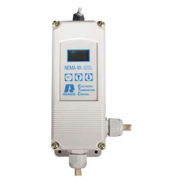 Temperature Controller, 6-17/32 in. L