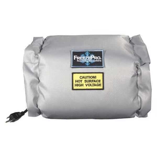 8" x 30" L Fiberglass Insulated Pipe Jacket 3" Wall