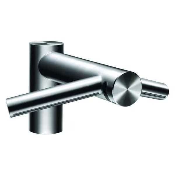 Automatic Hand Dryer and Faucet, 14 sec Dry, 81, 110 to 120V, Silver, Brushed