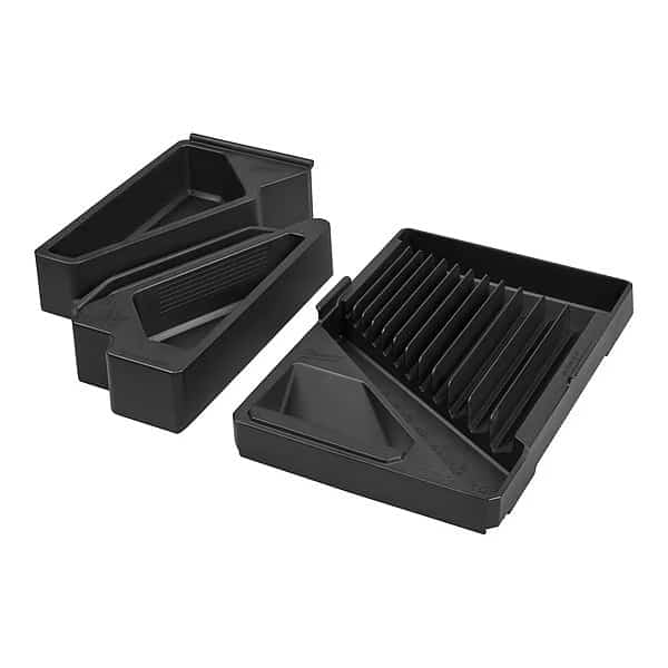 SocketTray, Blk, Polypro, 123/8in, 1PK
