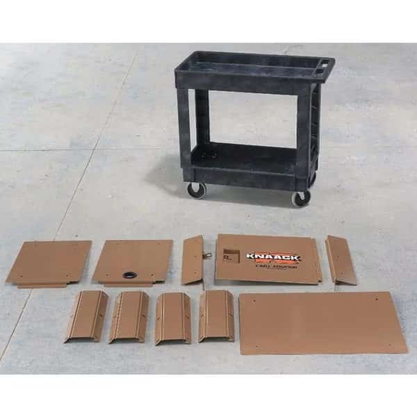 Mobile Cart Security Paneling, Steel, Tan