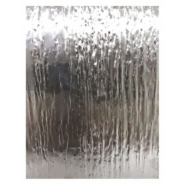 Sheet, Silver, 48" L, 48" W, 24 ga., No 4, SS