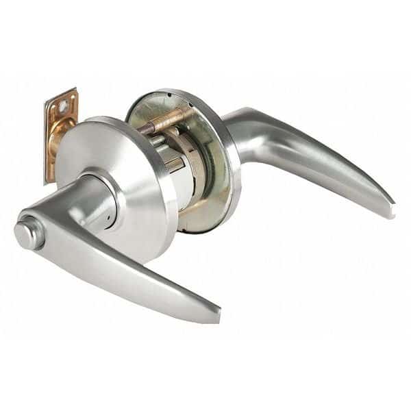 Door Lever Lockset,2-3/4" Strike Dim, Mfr#: 9K30N16CSTK626, BEST