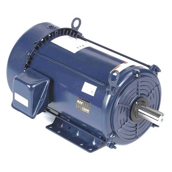General Purpose Motor, Three Phase, 10 HP, 3525 rpm Nameplate RPM, 230/460V AC, 215T Frame