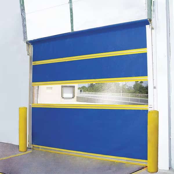 Curtain Door, 22 oz. Coated PVC, 10 ft. H