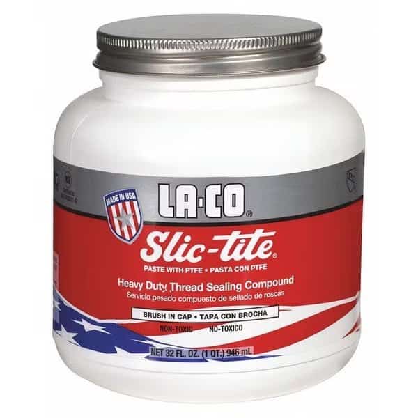 Thread Sealant with PTFE,32 oz.,Bottle, Mfr#: 42049, LA-CO