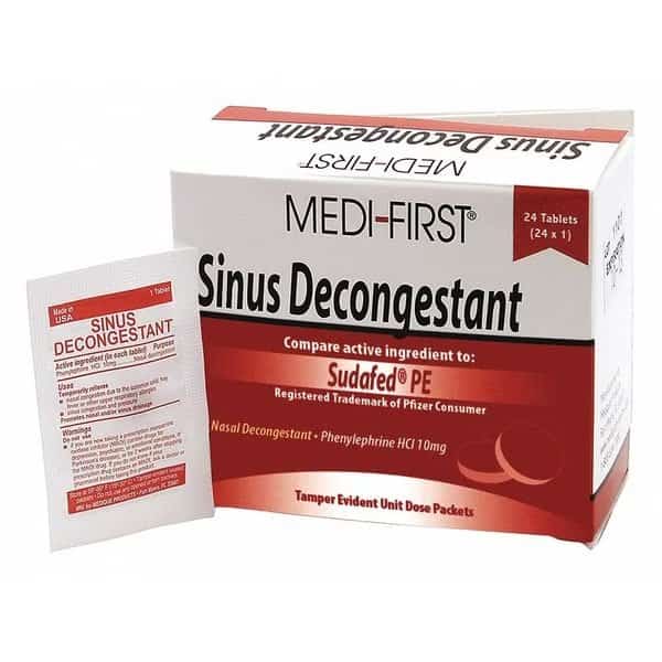 Sinus and Allergy,Tablet,5mg Size,PK24, Mfr#: 80964, EnjoyTool select