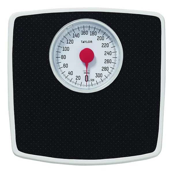 Mechanical Bath Scale, 300 lb. Cap., 2 lb. Graduations