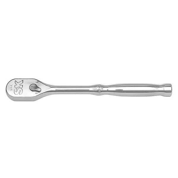 Hand Ratchet, 12 in, Chrome, 1/2 in, Mfr#: 80220G, SK PROFESSIONAL TOOLS