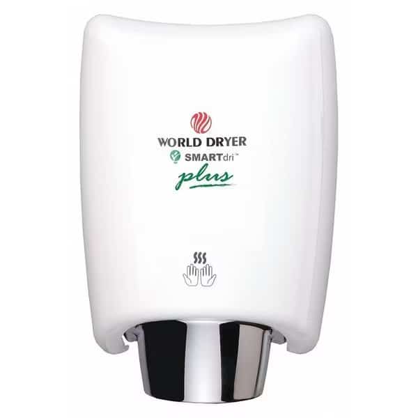 Hand Dryer,Steel Cover,White,Automatic, Mfr#: K-974P2, WORLD DRYER