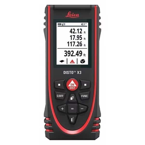 Laser Distance Meter, Color LCD