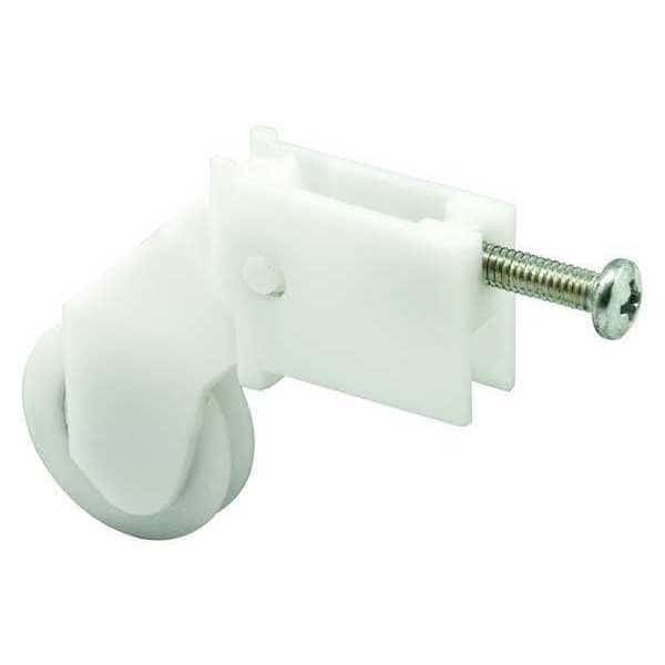 1 in. Polyethylene Ball Bearing Roller, Sliding Screen Door Rocker Style Spring (2 Pack)