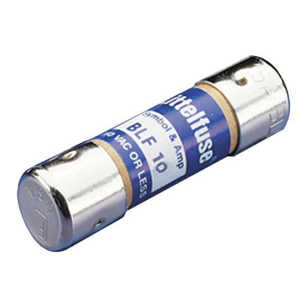 Fuse, Fast Acting, 20A, BLF Series, 125VAC, Not Rated, 1-1/2" L x 13/32" dia, LITTELFUSE, Mfr# BLF020