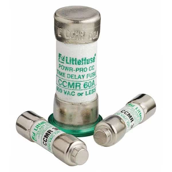 Fuse, Time Delay, 7A, CCMR Series, 600VAC, 250VDC, 1-1/2" L x 13/32" dia, LITTELFUSE, Mfr# CCMR007