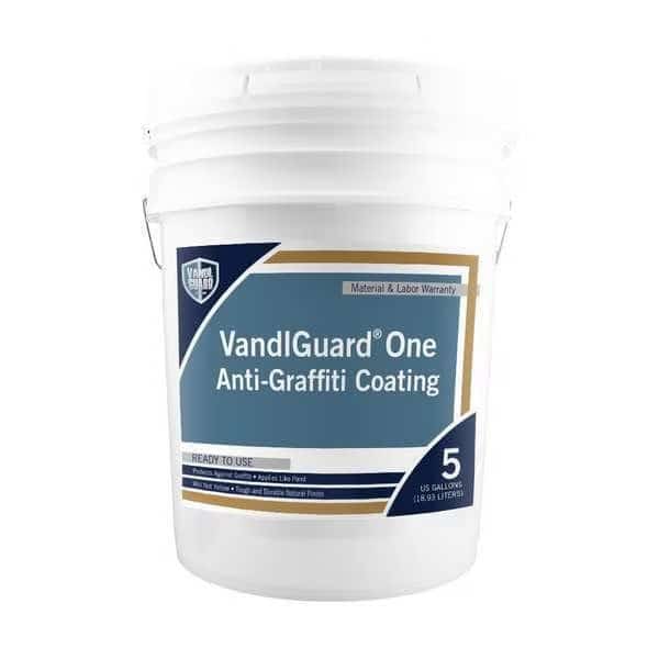 Anti-Graffiti Barrier, White, 5 gal. Size, Rainguard, Mfr#: VG-7002