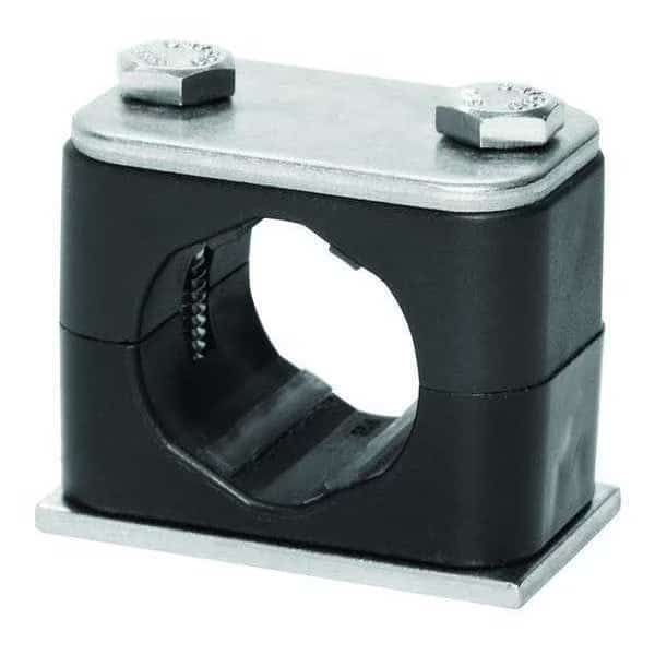 Tube Clamp, 2.68in H, 316 SS, Size 1-1/2in