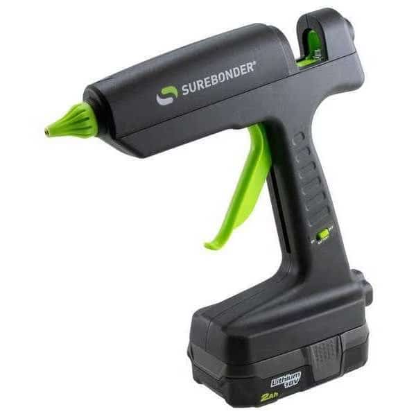Glue Gun, L, 9 in 18V, 120 W, 1.5 lb/hr Output