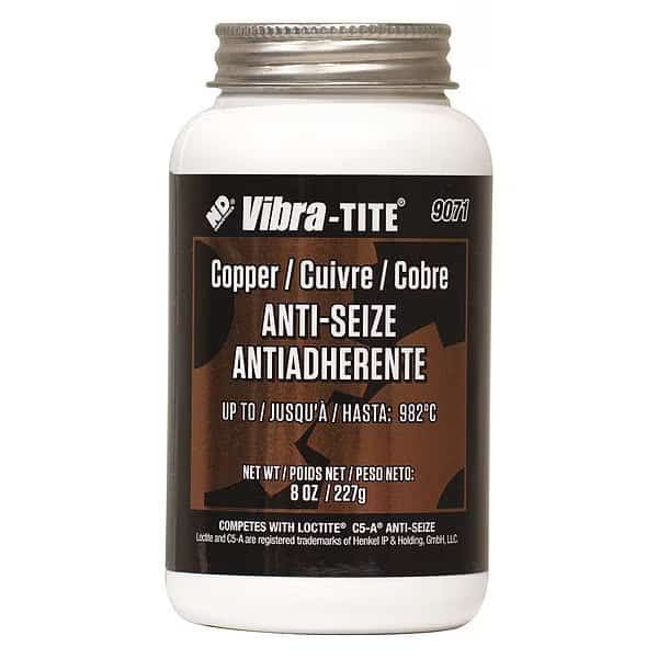Anti Seize Compound, Jar, 8 oz., Copper