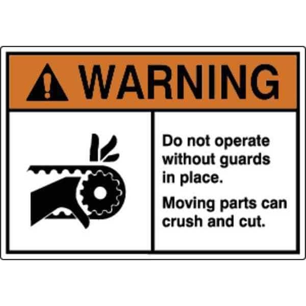 Label, Machine/Equipment, 3-1/2 in. H, PK5, HWL-535-720-5PK