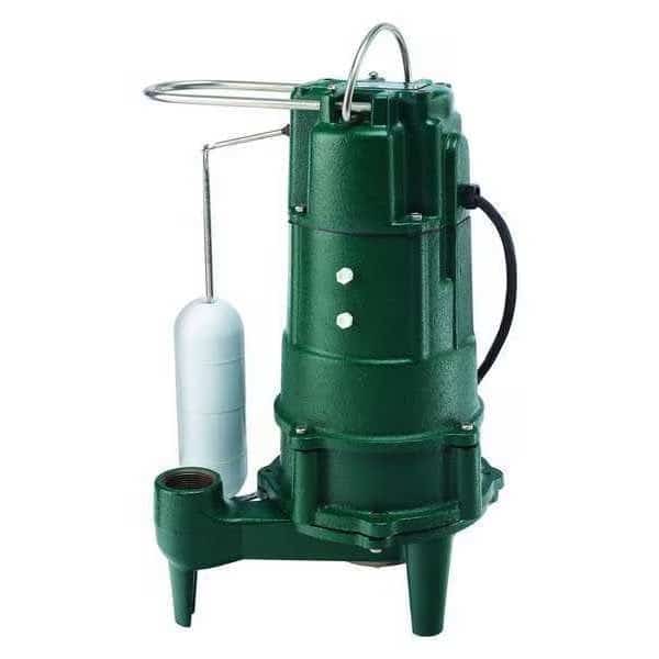 1 HP,Grinder Pump,Vertical Float, Mfr#: 807-0012, ZOELLER