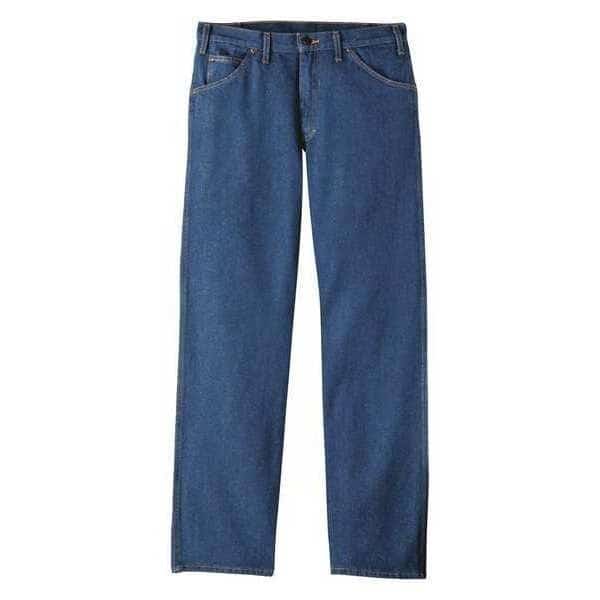 Men's Relaxed Pocket Jeans, 33 in, Blue, Cotton