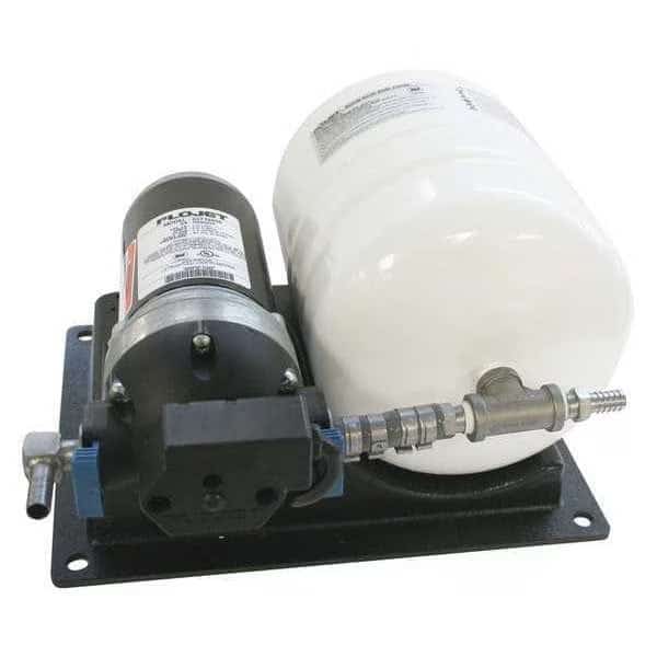 Booster Pump System, Polypropylene, Santoprene, 115, 1.5 GPM, Flojet, Mfr#: 028300510