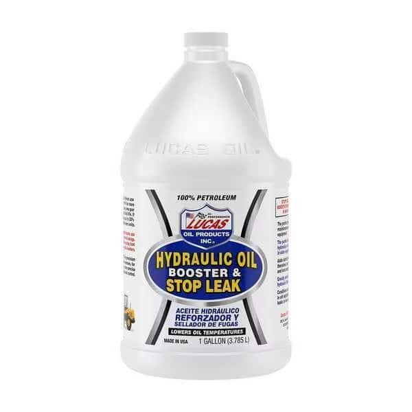 1 Gal. Hydraulic Oil Booster and Stop Leak Bottle, 20W SAE, Amber