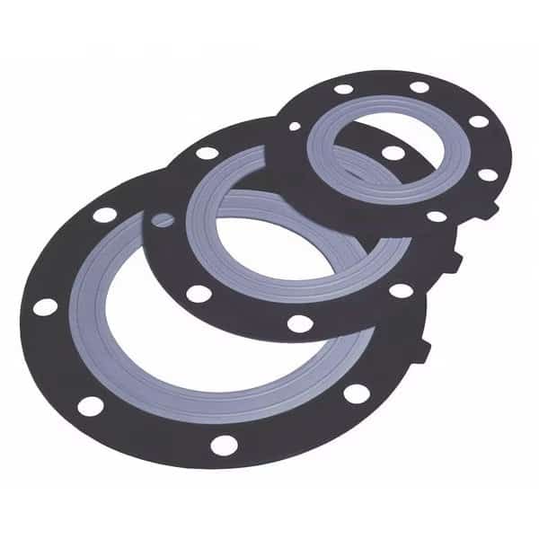 Flange Gasket, 7-51/64" Inside Dia., Black