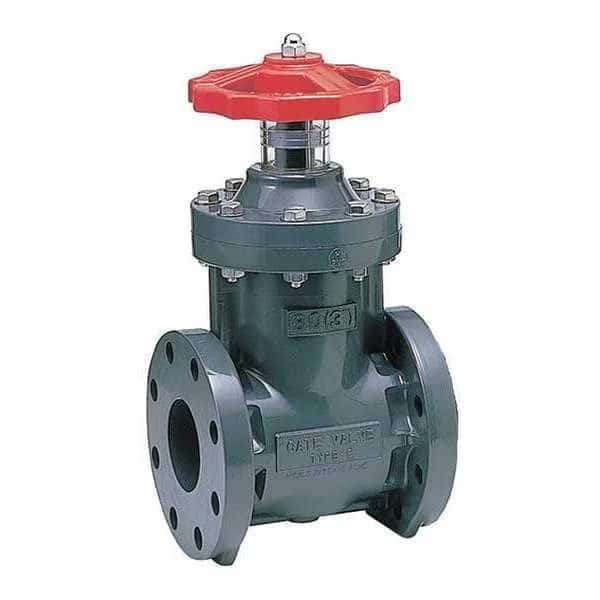 Gate Valve,3" Pipe Size,Polypropylene, Mfr#: 1251030, ASAHI