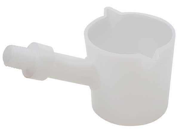 Beaker Dipper, HDPE, Natural White