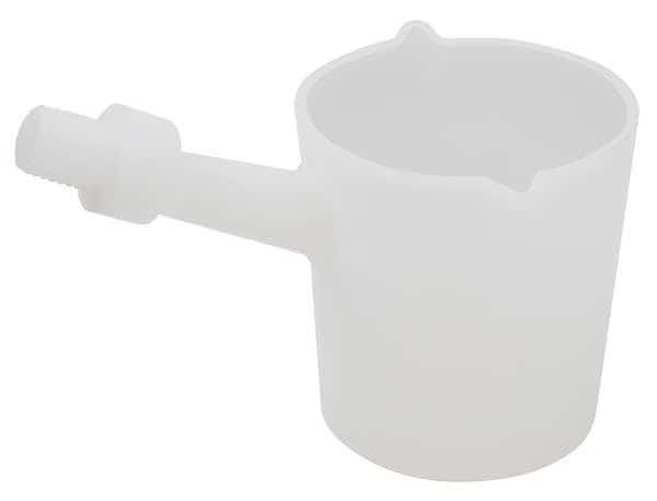 Beaker Dipper, HDPE, Natural White