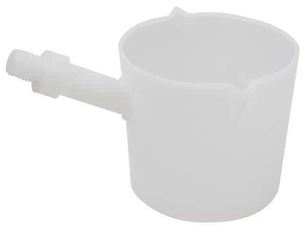 Beaker Dipper, HDPE, Natural White