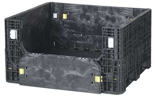 Clps Bulk Ctr,Black,Solid,39 5/8 in, Mfr#: HDR4048-25 BLACK, ORBIS