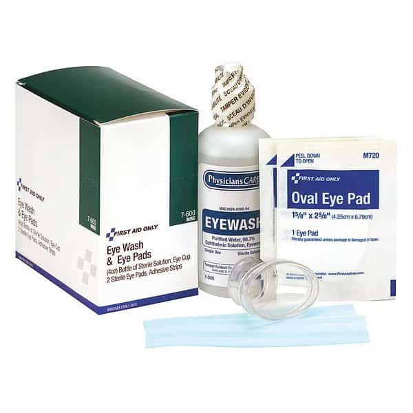 Personal Eye Care Kit, Bottle Size 4 oz.