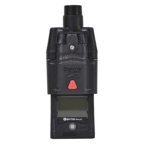 Ventis Pro5 Multi-Gas Detector, IP68, Audible, Vibrating, Visual, LCD with Backlight