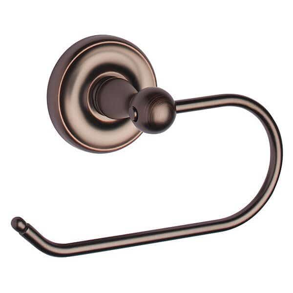 Toilet Paper Holder, Single Post, Zamac