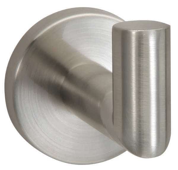 Bathroom Hook, 1 Hook, 2-7/8In D, Satin