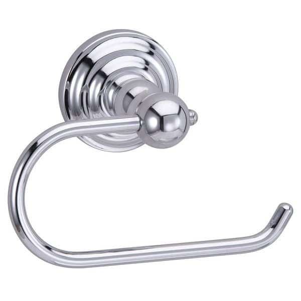 Toilet Paper Holder, Single Post, Zamac