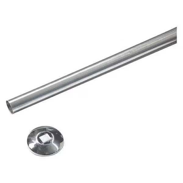 Rod Flanges, Bathroom, Polished Chrome, PR