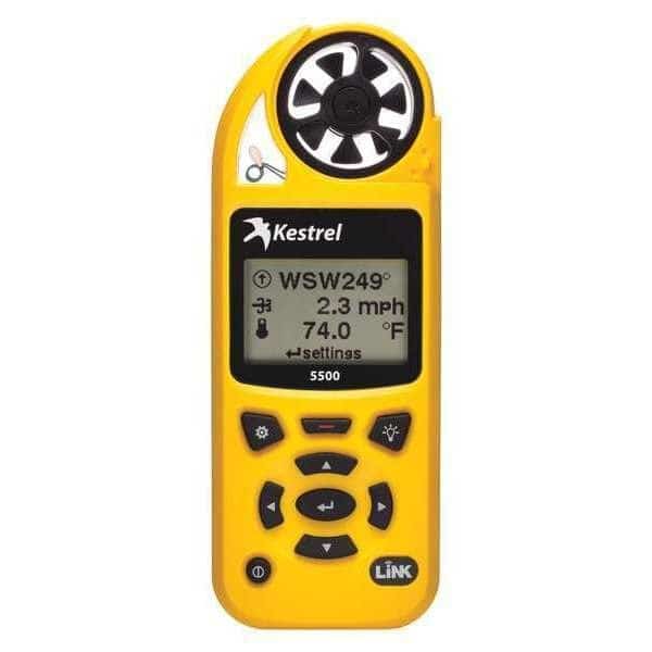 Weather Meter, LCD, Yellow w/WiFi