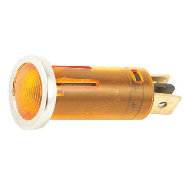 Stop-Turn-Tail Lamp, Bulb, 1-5/8" L, Amber