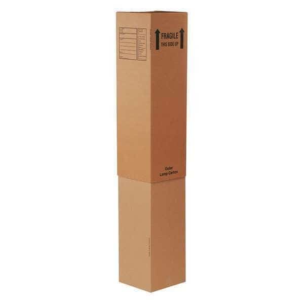 Inner Lamp Boxes, 12" x 12" x 46", Kraft, 15/Bundle, PARTNERS BRAND, Mfr# INNERLAMP