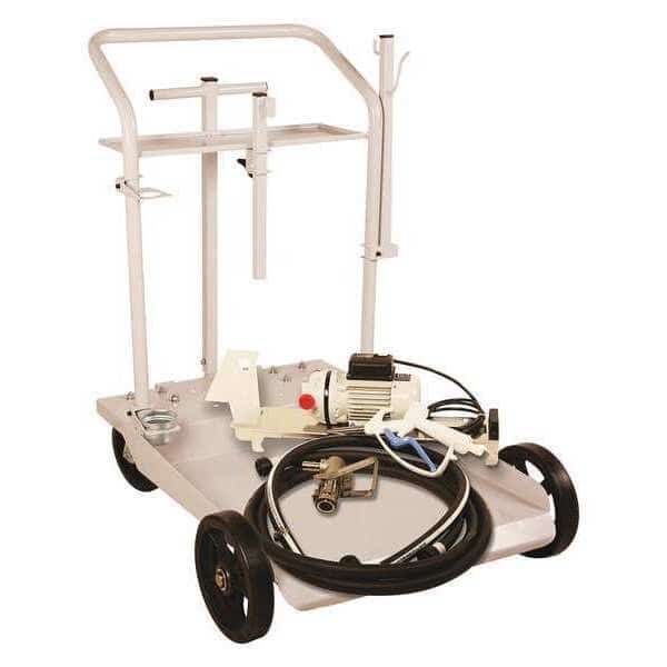 Electric Operated Drum Pump, 115VAC, 8 Max. Flow Rate , 1/10 HP, Polypropylene, 3/4" Inlet